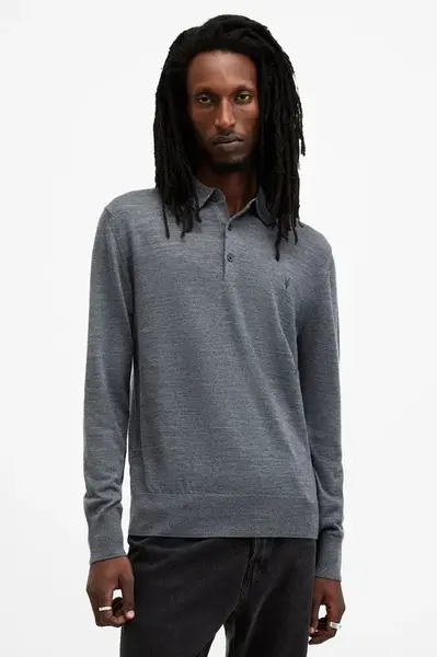 AllSaints Vlnený sveter AllSaints MODE MERINO