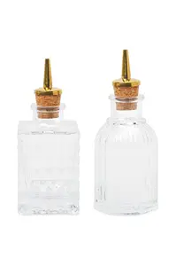 Here's How  Barmanská sada  The Gio Bitters Bottles 90 ml 2-pak