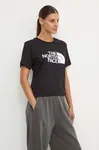 The North Face Bavlnené tričko The North Face W S/S Relaxed Easy Tee