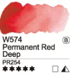 Akvarelová barva Mijello 15ml – 574 Permanent Red Deep