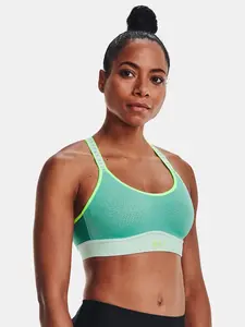 Under Armour Podprsenka UA Infinity Mid Bra Blocked-GRN - Dámské
