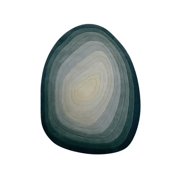 Flair Rugs VLNĚNÝ KOBEREC, 200/290 cm modrá