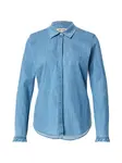 MOS MOSH Blúzka 'MMMattie Flip'  modrá denim