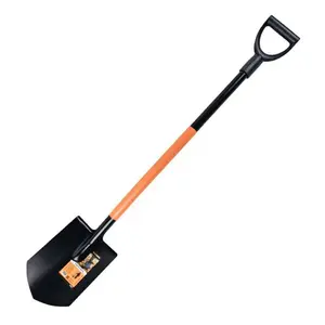Rýč špičatý, s násadou STEEL ENPRO
