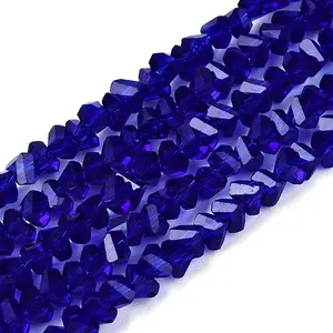 Transparent Glass Beads Strands