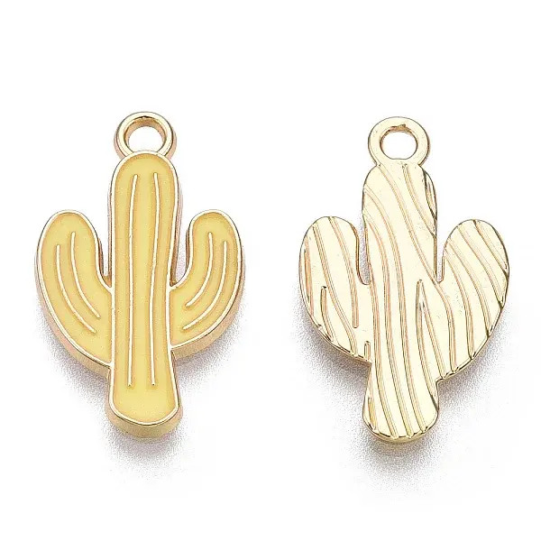 Light Gold Plated Alloy Pendants