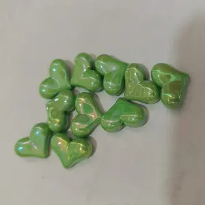 10Pcs Opaque Acrylic Beads