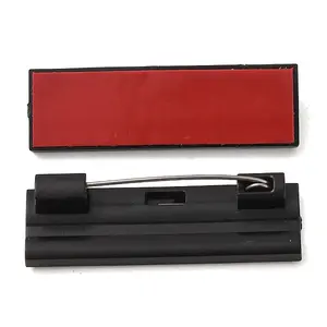 Plastic Adhesive Back Bar Pins with Iron Pins