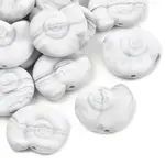 Shell Food Grade Eco-Friendly Silicone Focal Beads