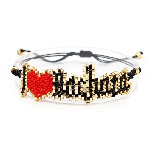 Miyuki Glass Seed Braided Bead Bracelet