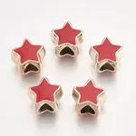 UV Plating Acrylic European Beads