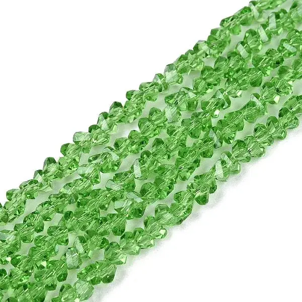 Transparent Glass Beads Strands