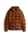 Tommy Jeans Prechodná bunda  hnedá