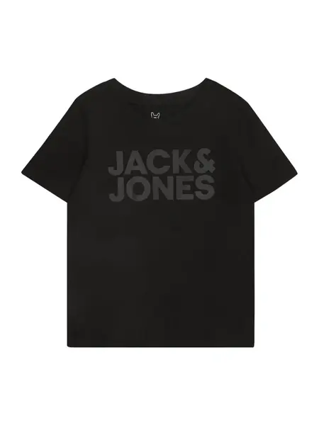 JACK & JONES Tričko 'JJECORP'  antracitová / čierna