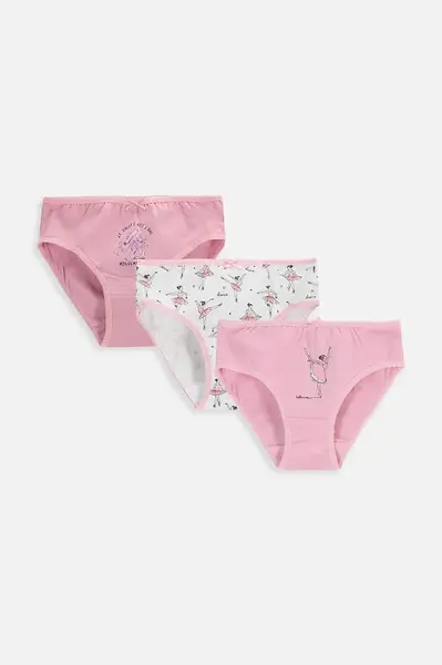 Coccodrillo kalhotky dětské bavlněné s elastanem 3-pack