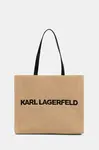 Karl Lagerfeld tote taška dámská pletená K/ESSENTIAL