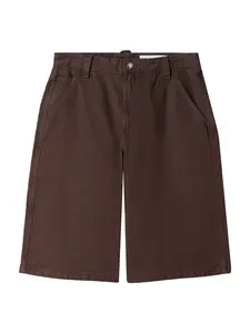 Bershka Džínsy  hnedá