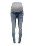 Only Maternity Džínsy 'Olmblush'  modrá denim