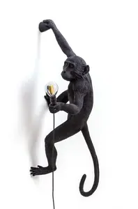 Seletti Nástenná lampa Seletti The Monkey Lamp Hanging
