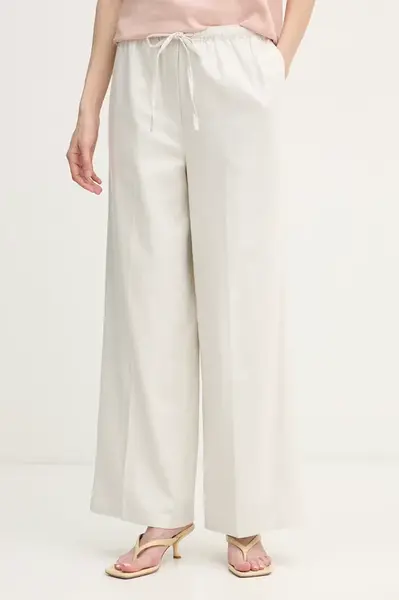 Calvin Klein Jeans kalhoty dámské se lnem