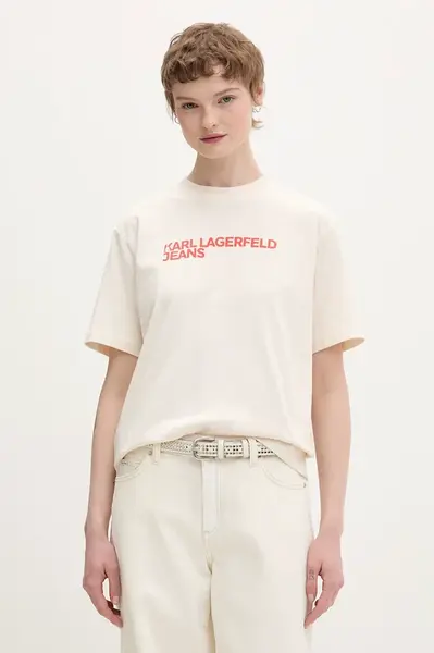 Karl Lagerfeld Jeans tričko dámské bavlněné