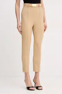 Elisabetta Franchi Nohavice slim fit dámske
