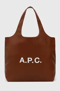 A.P.C. taška z imitácie kože tote ninon