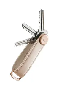 Orbitkey  Obal na klíče  Leather Blus 8,5 cm