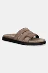 Steve Madden Semišové šľapky Steve Madden Mosy