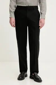 Nohavice s prímesou vlny Armani Exchange