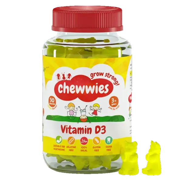 Chewwies Vitamin D3 - 30 želé