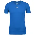 PUMA Spodné tričko 'Liga'  modrá / sivá