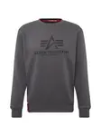 ALPHA INDUSTRIES Mikina  antracitová / tmavosivá