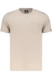 Triko s krátkým rukávem béžové
