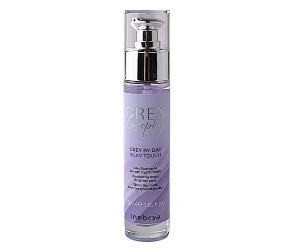 Rozjasňující sérum pro všechny typy vlasů Inebrya Grey By Day Silky Touch - 50 ml + dárek zdarma