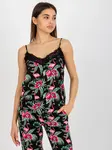 Blouse-D73771M11059A-black-green