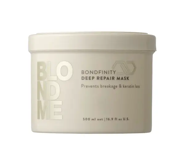 Regenerační maska pro blond vlasy Schwarzkopf Professional BlondMe Bondfinity Deep Repair Mask - 500 ml + dárek zdarma