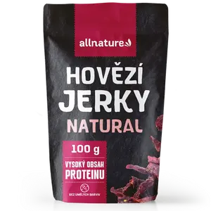 ALLNATURE Beef natural Jerky sušené mäso 100 g