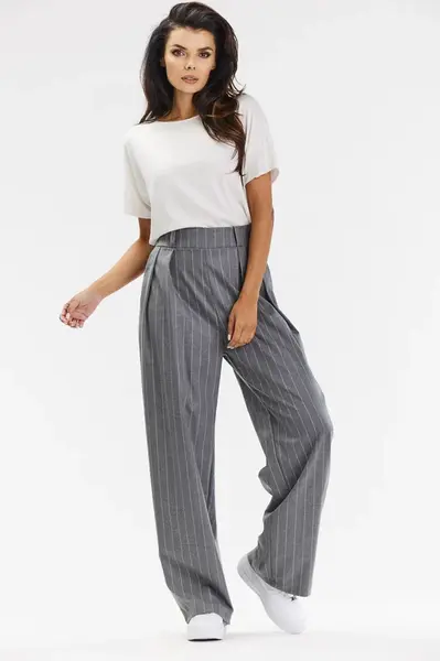 Awama Woman's Trousers A677 Grey