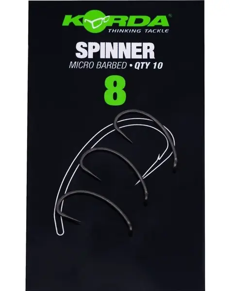 Korda háčky bez protihrotu spinner b - 8