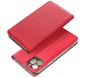 Smart Magnet flipové pouzdro na Apple iPhone 13, červená