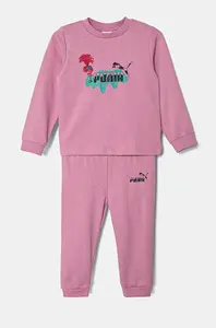 Kojenecká tepláková souprava Puma X TROLLS Minicat Crew Jogger TR