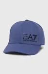 Bavlněná baseballová čepice EA7 Emporio Armani