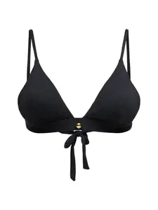 Karl Lagerfeld Bikinový top 'Hotel'  čierna