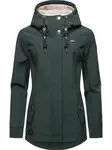 Ragwear Funkčná bunda 'Monadde'  tmavozelená