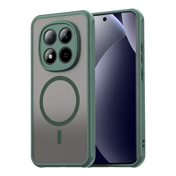 Techsuit HaloFrost II MagSafe, Xiaomi Redmi Note 15 Pro 5G, zelený