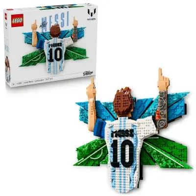 LEGO® Editions  43018 Lionel Messi – Okamžik vítězství