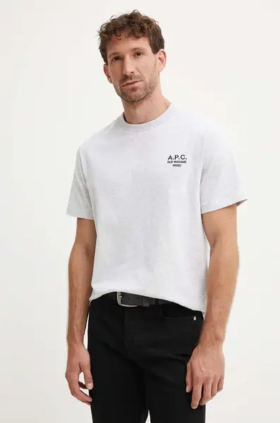 A.P.C. tričko bavlněné standard rue madame GOTS