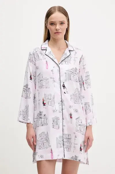 DKNY noční košile dámská s viskózou