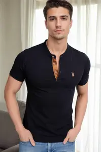 T9560 DEWBERRY T-SHIRT-BLACK